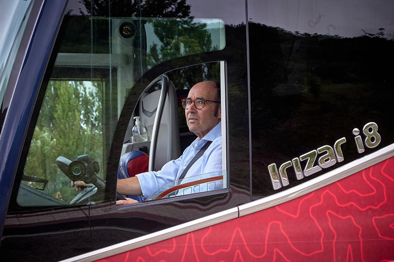 Transporte oficial equipo de futbol Osasuna. Autobuses en Navarra. Autocares Artieda